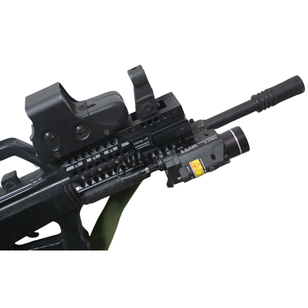 95 Type _LED Gun Lamp _Red Laser Sight