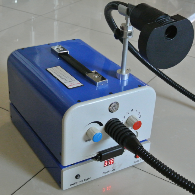 Portable multi-band desktop light source